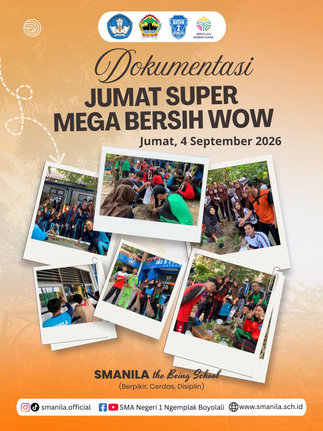 Jum'at Super Mega Super Bersih WOW